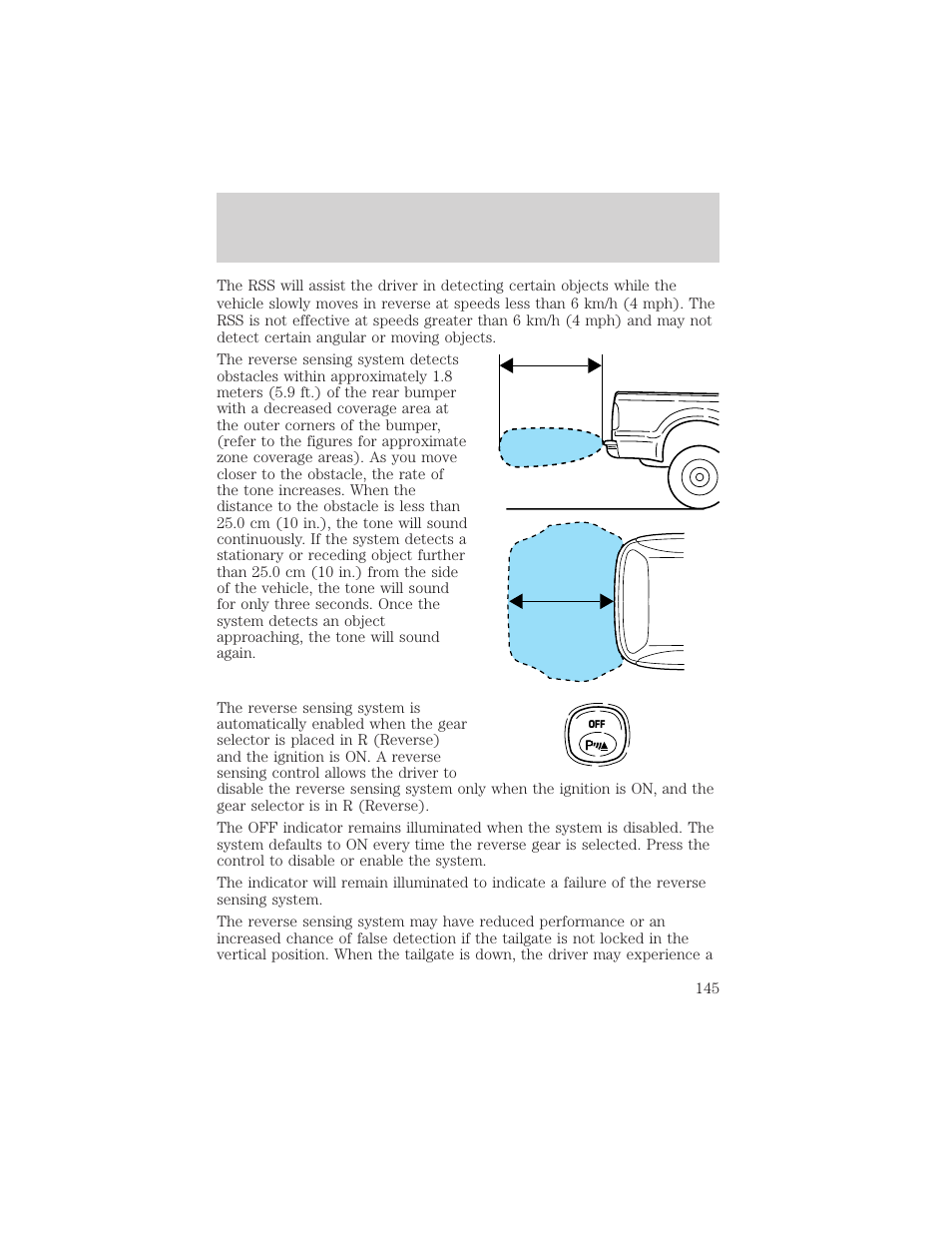 Driving | FORD 2002 F-550 v.3 User Manual | Page 145 / 304