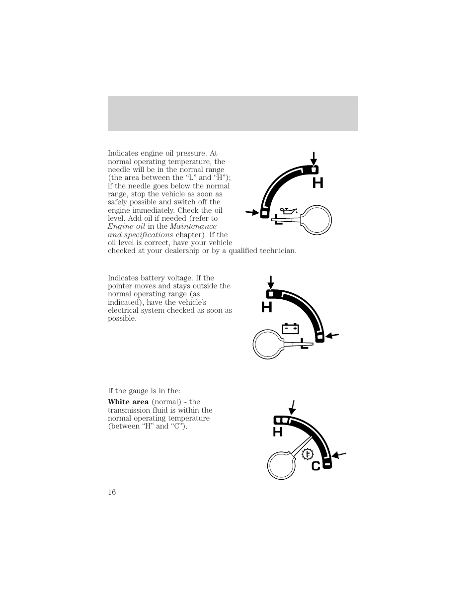 Instrument cluster | FORD 2002 F-550 v.3 User Manual | Page 16 / 304