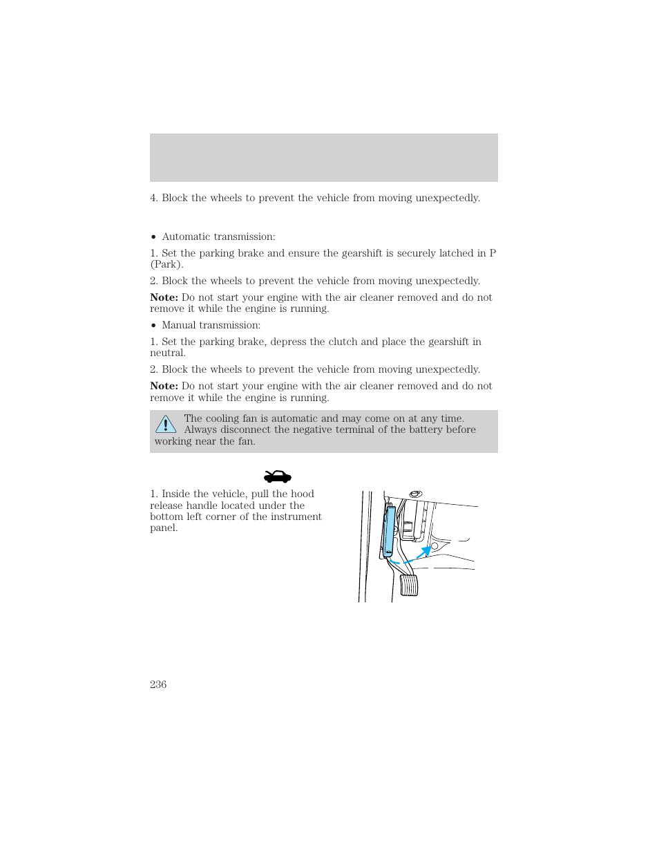 Maintenance and specifications | FORD 2002 F-550 v.3 User Manual | Page 236 / 304