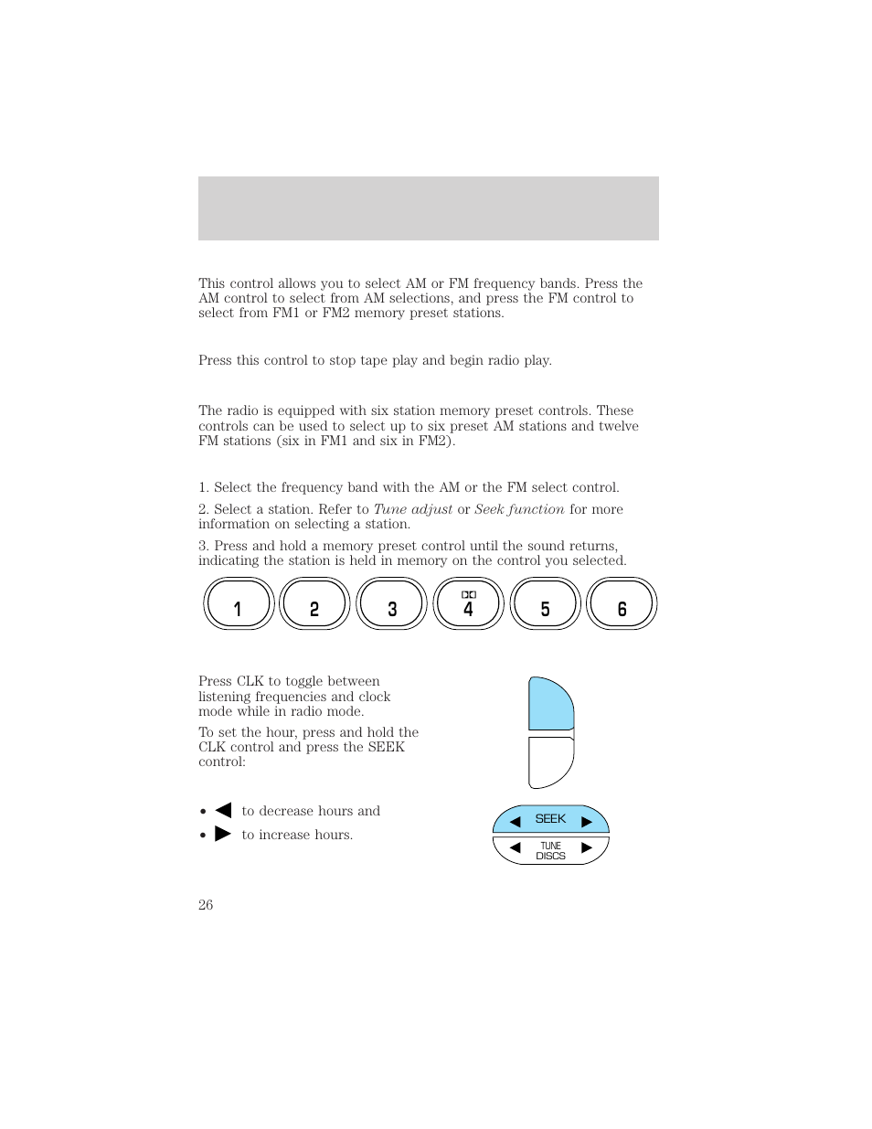 Entertainment systems | FORD 2002 F-550 v.3 User Manual | Page 26 / 304