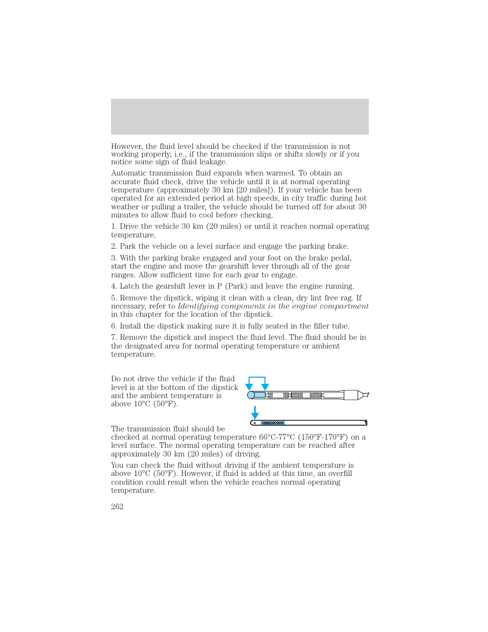 Maintenance and specifications | FORD 2002 F-550 v.3 User Manual | Page 262 / 304