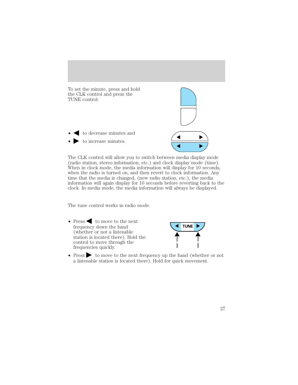 Entertainment systems, Tape ams | FORD 2002 F-550 v.3 User Manual | Page 27 / 304