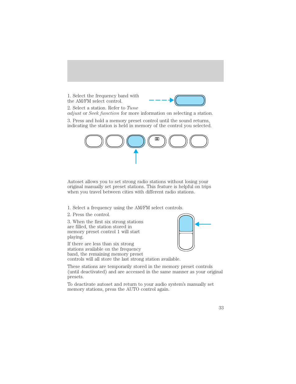 Auto clk entertainment systems | FORD 2002 F-550 v.3 User Manual | Page 33 / 304