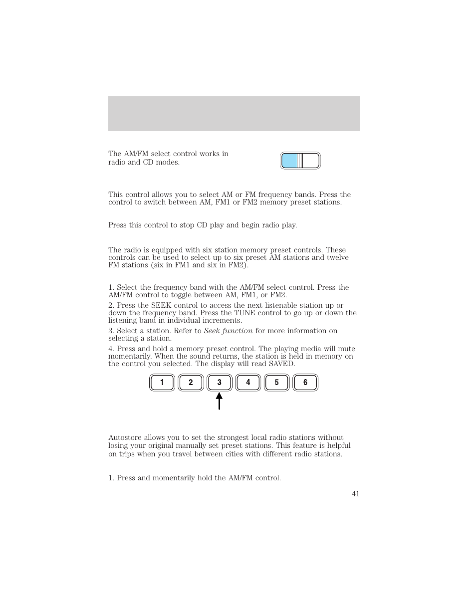 Entertainment systems | FORD 2002 F-550 v.3 User Manual | Page 41 / 304