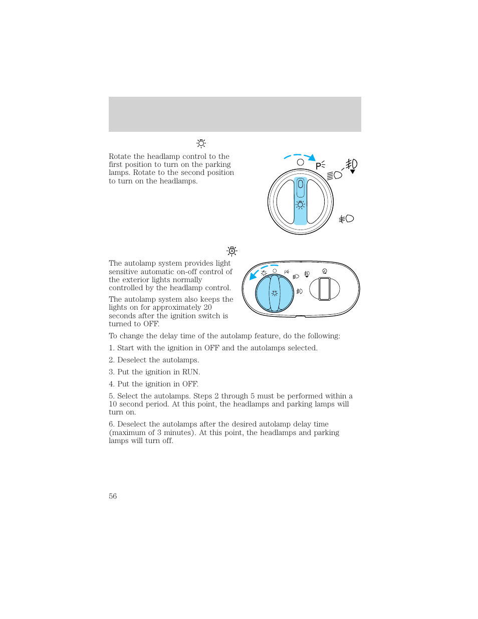 Lights | FORD 2002 F-550 v.3 User Manual | Page 56 / 304