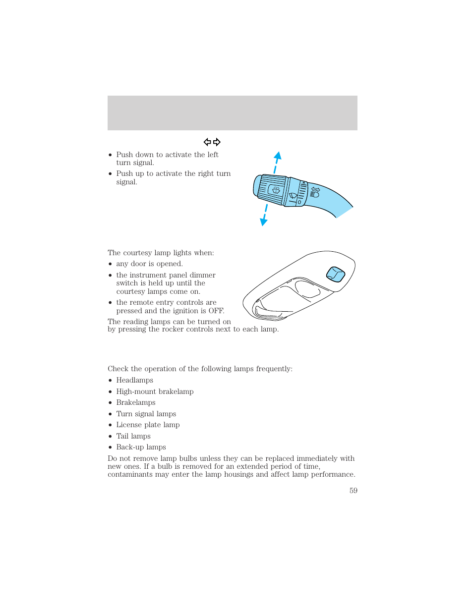 Lights | FORD 2002 F-550 v.3 User Manual | Page 59 / 304