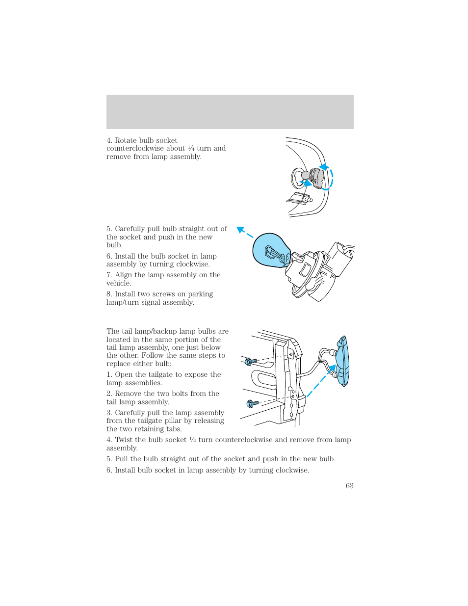 Lights | FORD 2002 F-550 v.3 User Manual | Page 63 / 304