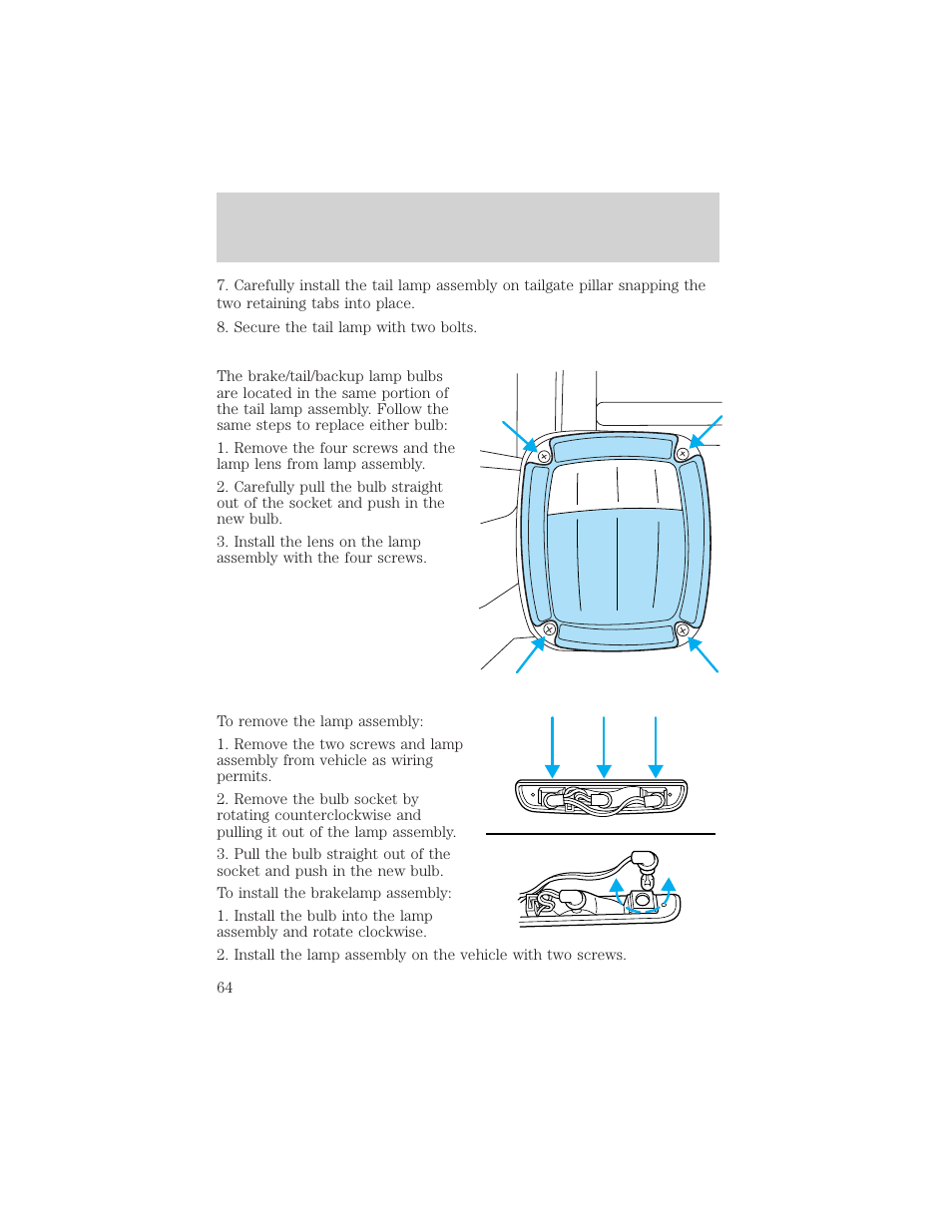 Lights | FORD 2002 F-550 v.3 User Manual | Page 64 / 304