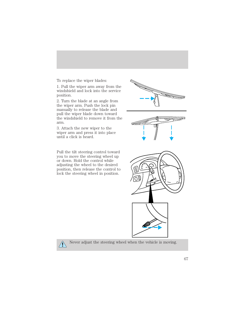 Driver controls | FORD 2002 F-550 v.3 User Manual | Page 67 / 304