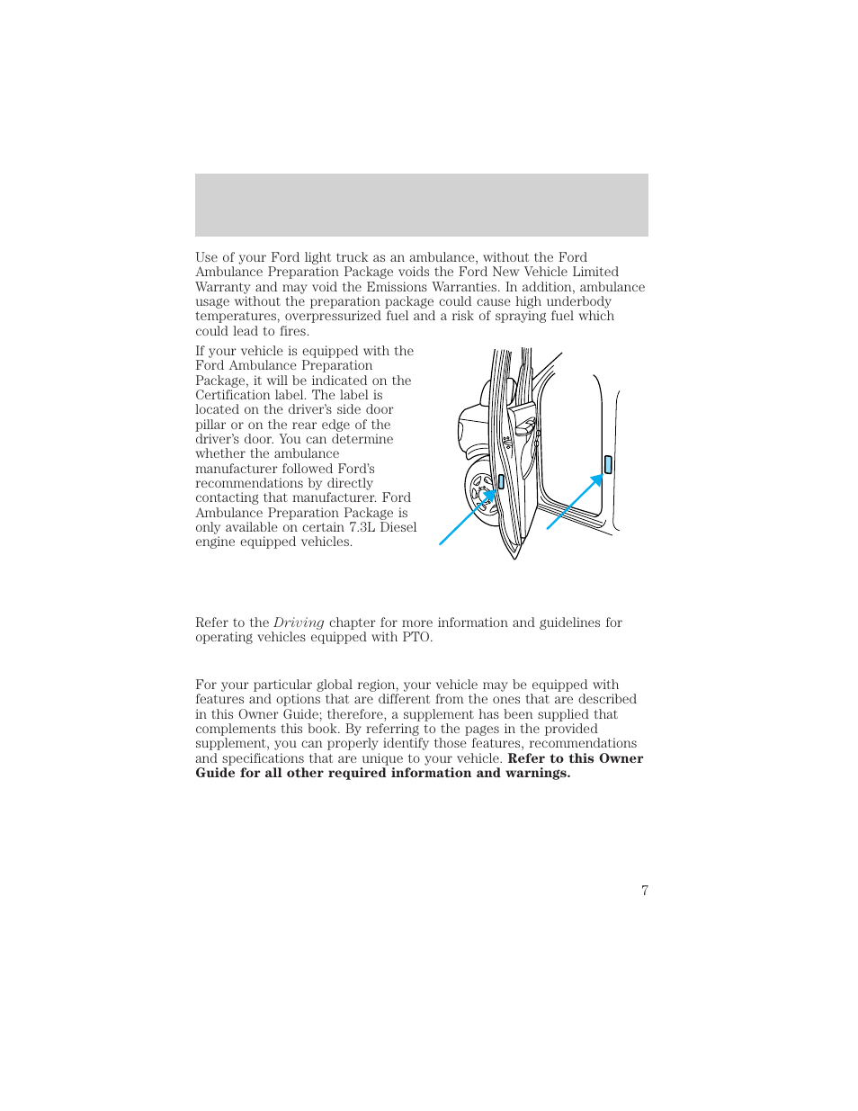 Introduction | FORD 2002 F-550 v.3 User Manual | Page 7 / 304