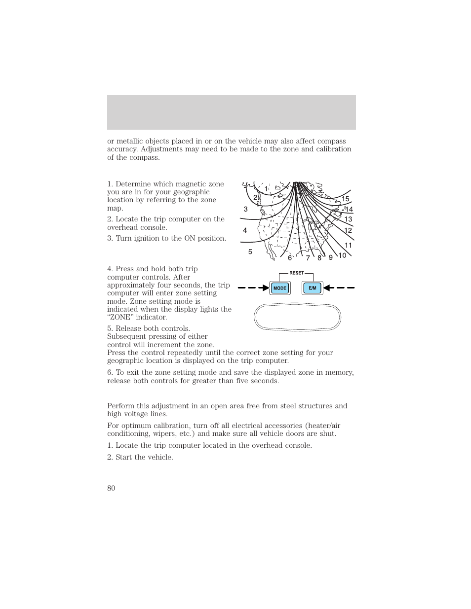 Driver controls | FORD 2002 F-550 v.3 User Manual | Page 80 / 304