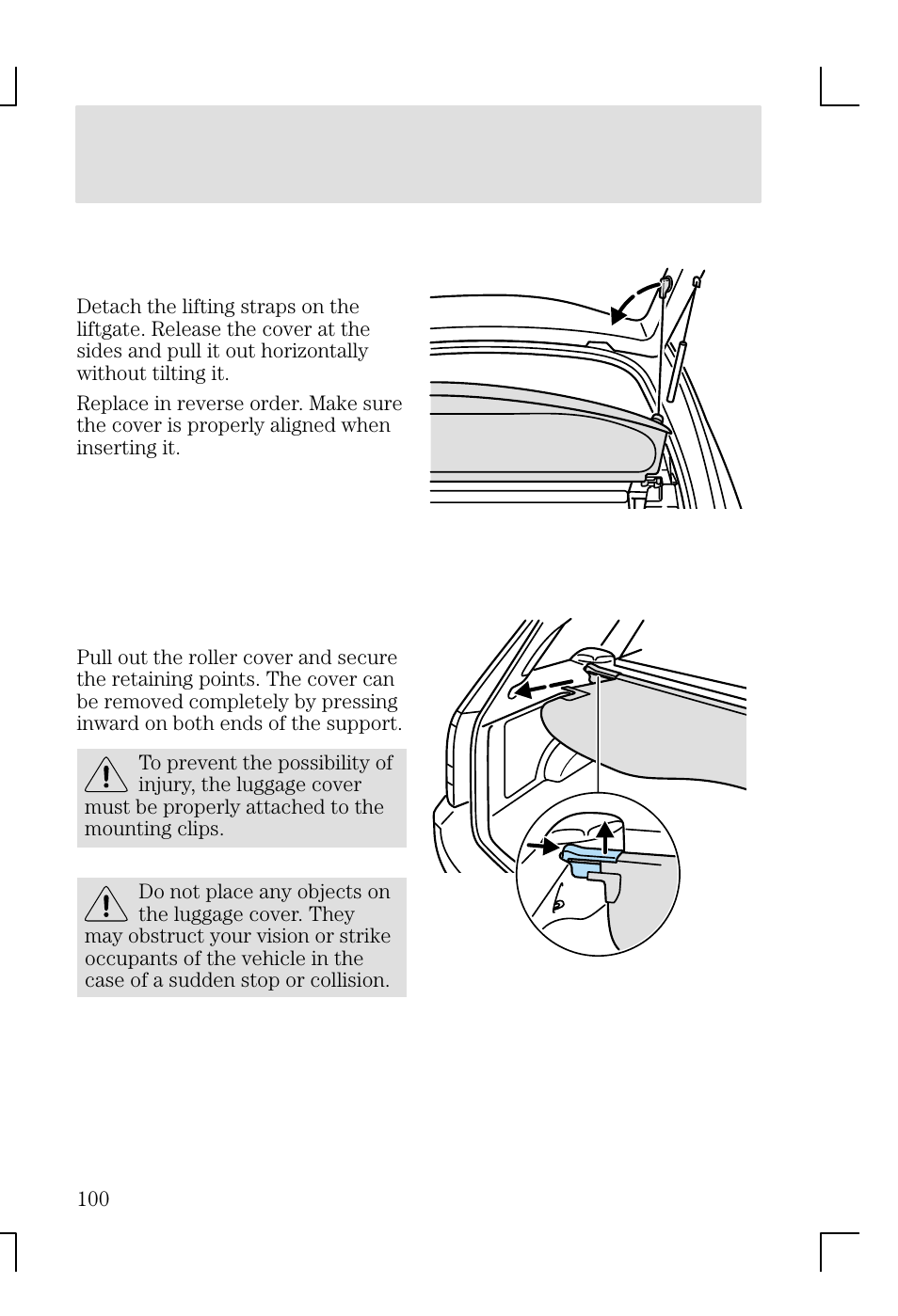 Driver controls | FORD 2002 Focus v.1 User Manual | Page 100 / 328