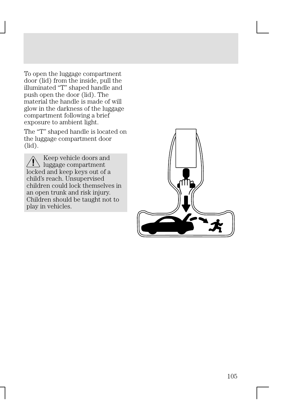 Locks and security | FORD 2002 Focus v.1 User Manual | Page 105 / 328