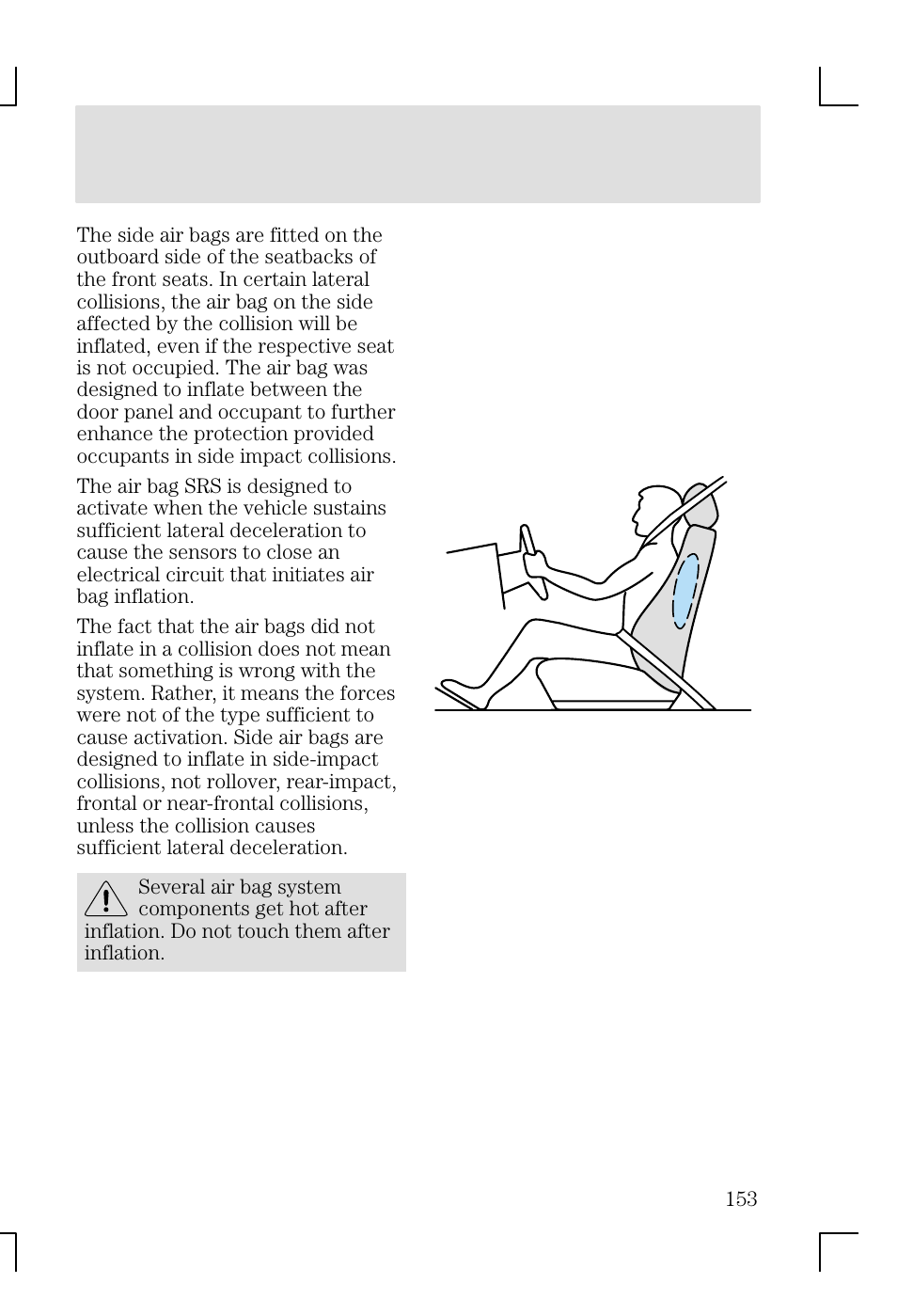 Seating and safety restraints | FORD 2002 Focus v.1 User Manual | Page 153 / 328