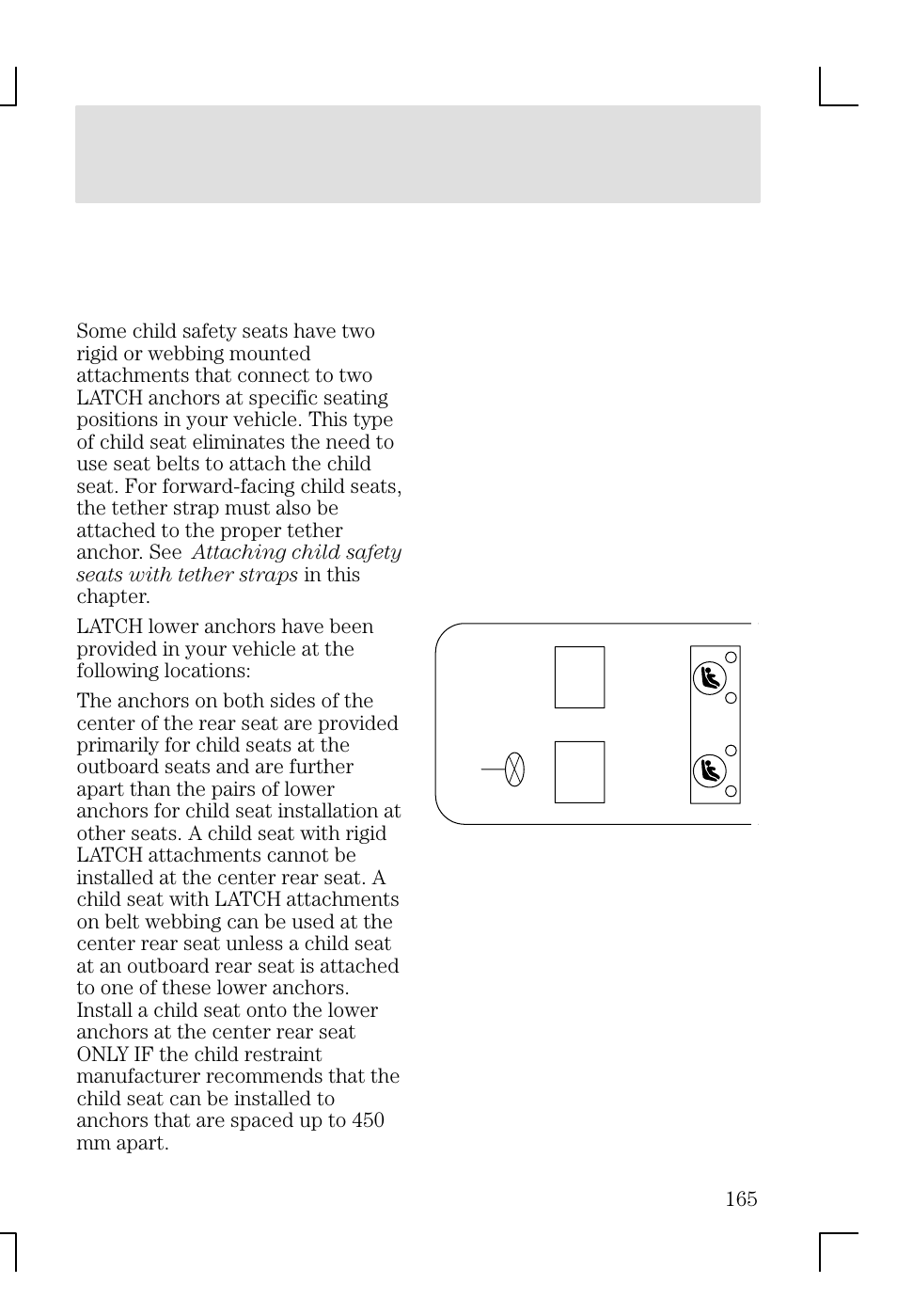 Seating and safety restraints | FORD 2002 Focus v.1 User Manual | Page 165 / 328