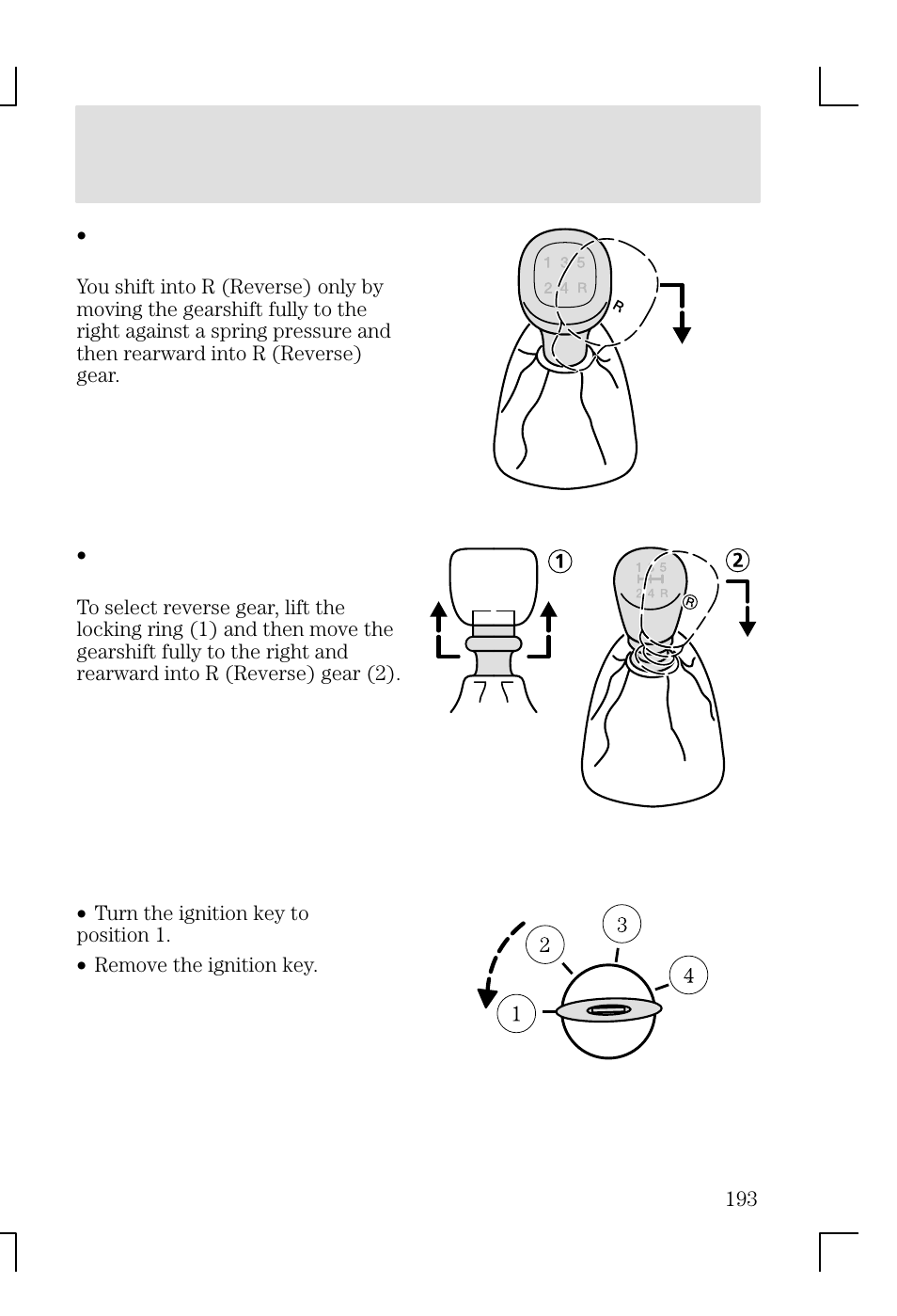 Driving | FORD 2002 Focus v.1 User Manual | Page 193 / 328