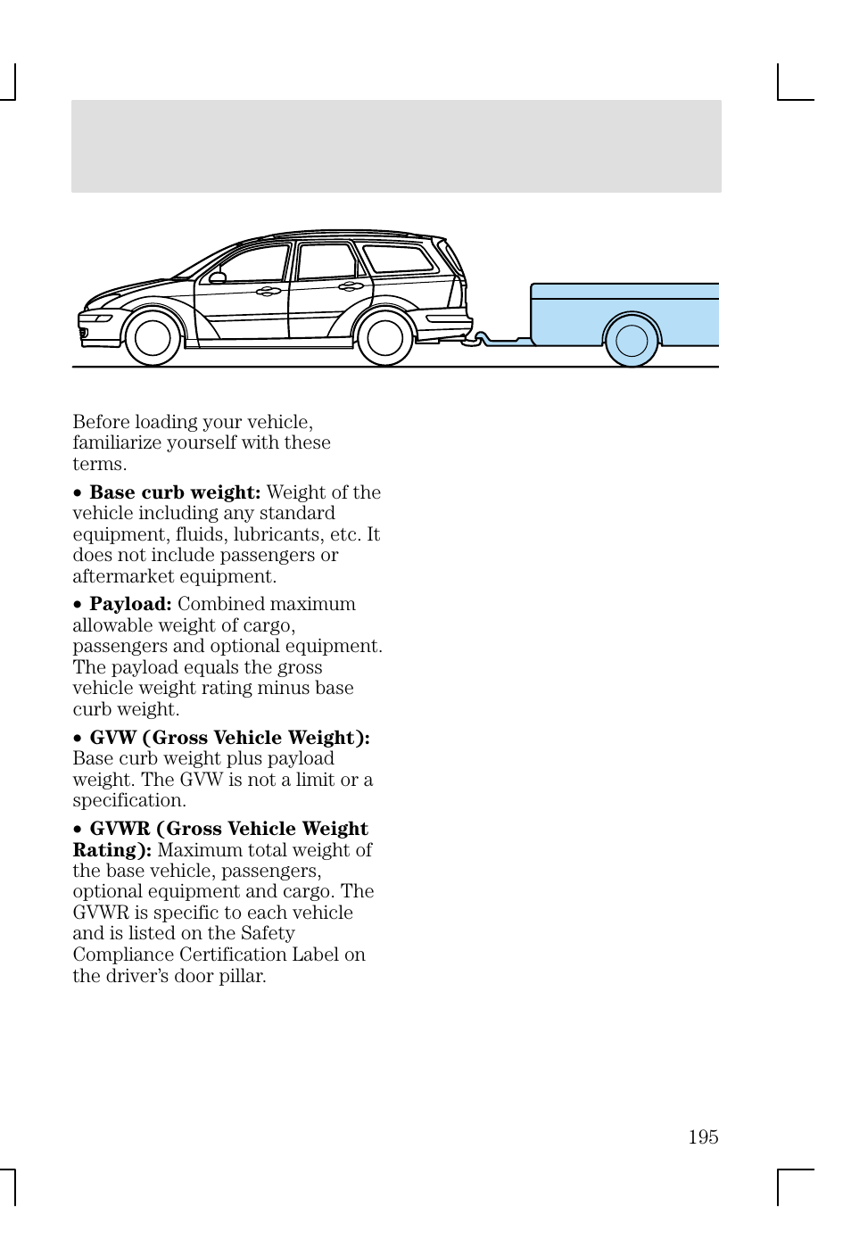 Driving | FORD 2002 Focus v.1 User Manual | Page 195 / 328