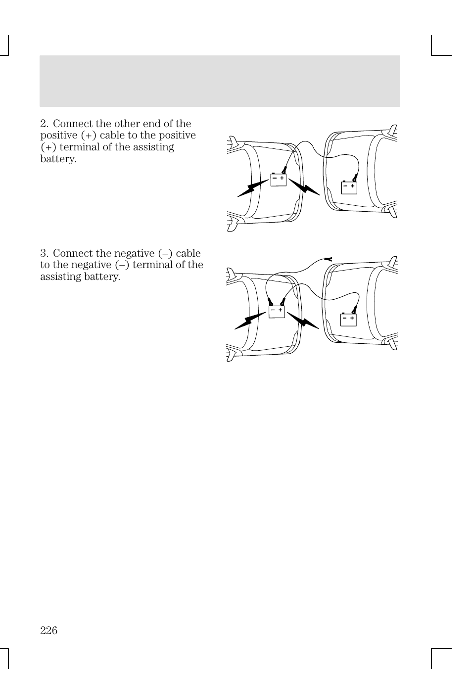 Roadside emergencies | FORD 2002 Focus v.1 User Manual | Page 226 / 328