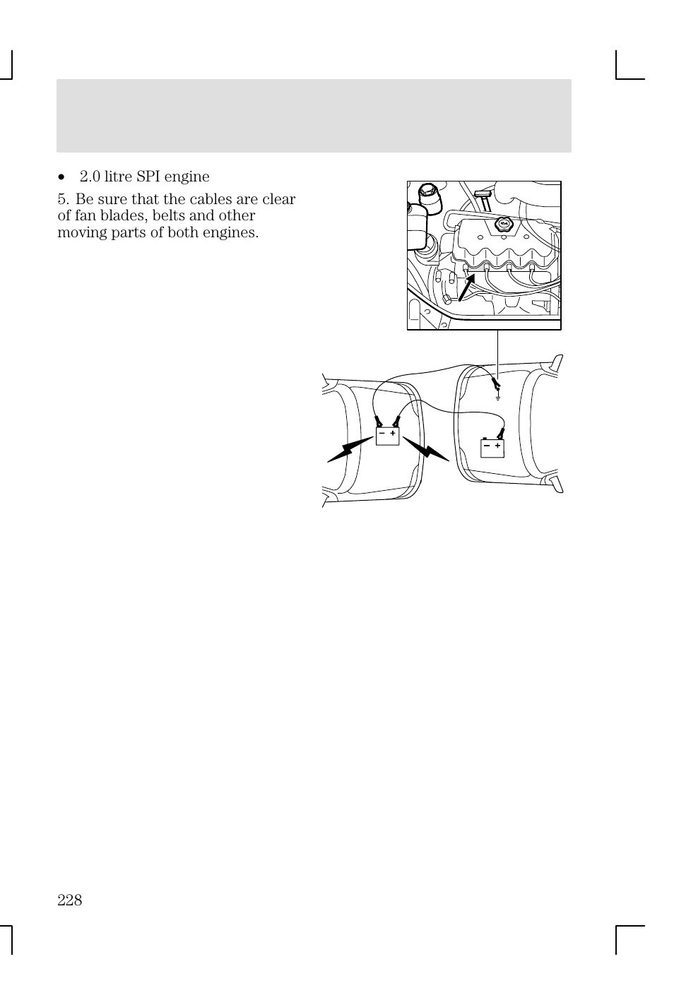 Roadside emergencies | FORD 2002 Focus v.1 User Manual | Page 228 / 328