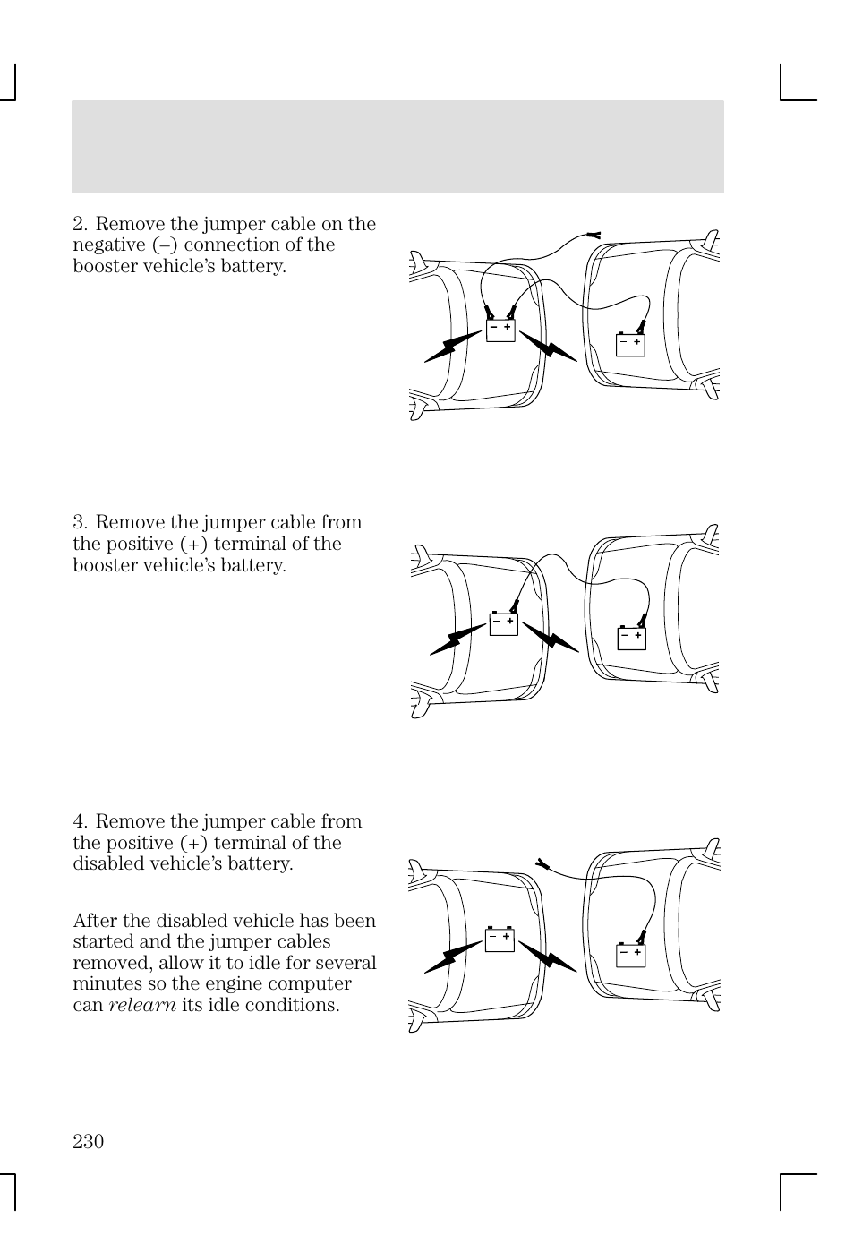 Roadside emergencies | FORD 2002 Focus v.1 User Manual | Page 230 / 328