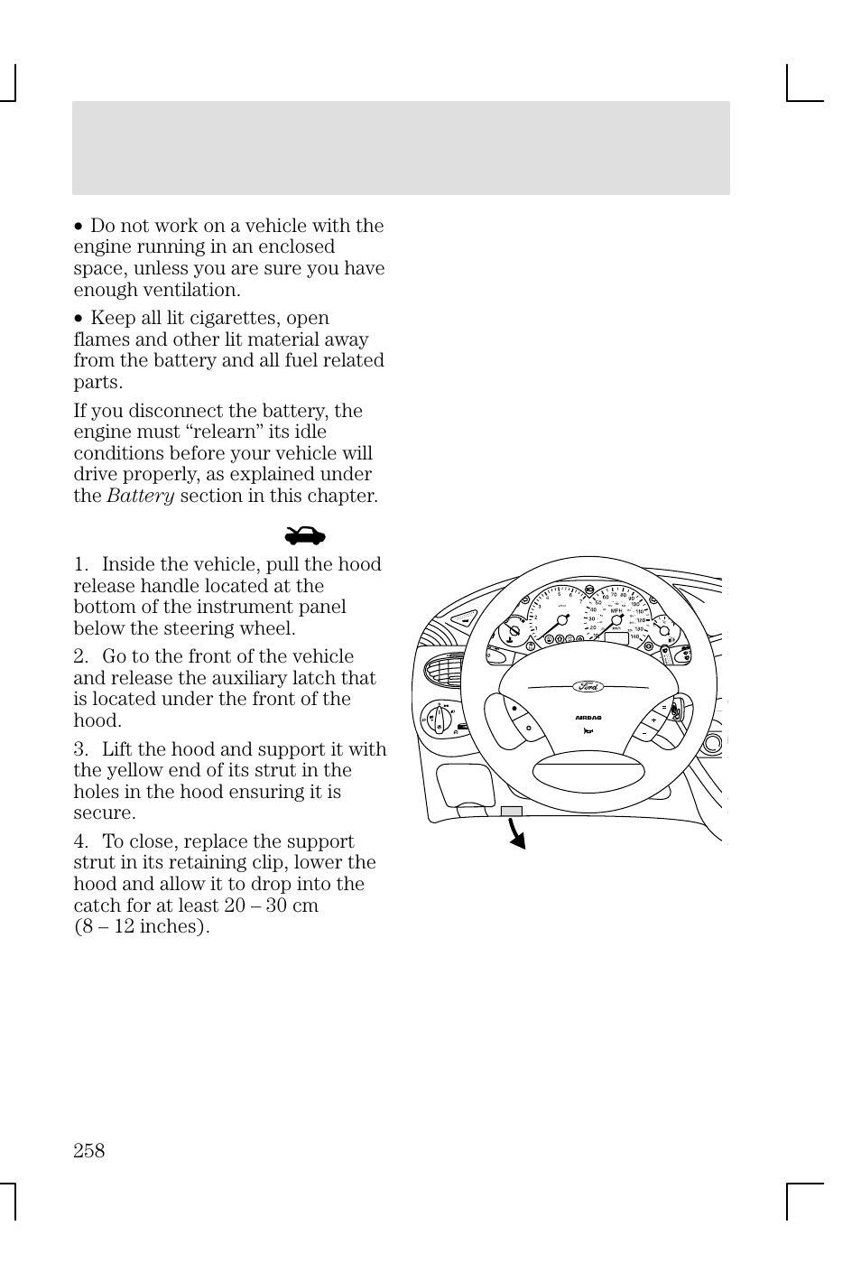 Maintenance and specifications | FORD 2002 Focus v.1 User Manual | Page 258 / 328