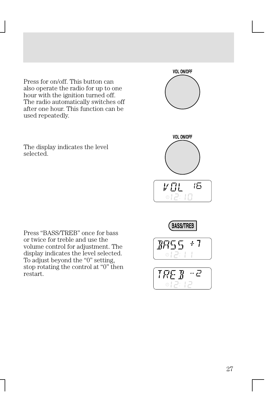 Entertainment systems | FORD 2002 Focus v.1 User Manual | Page 27 / 328