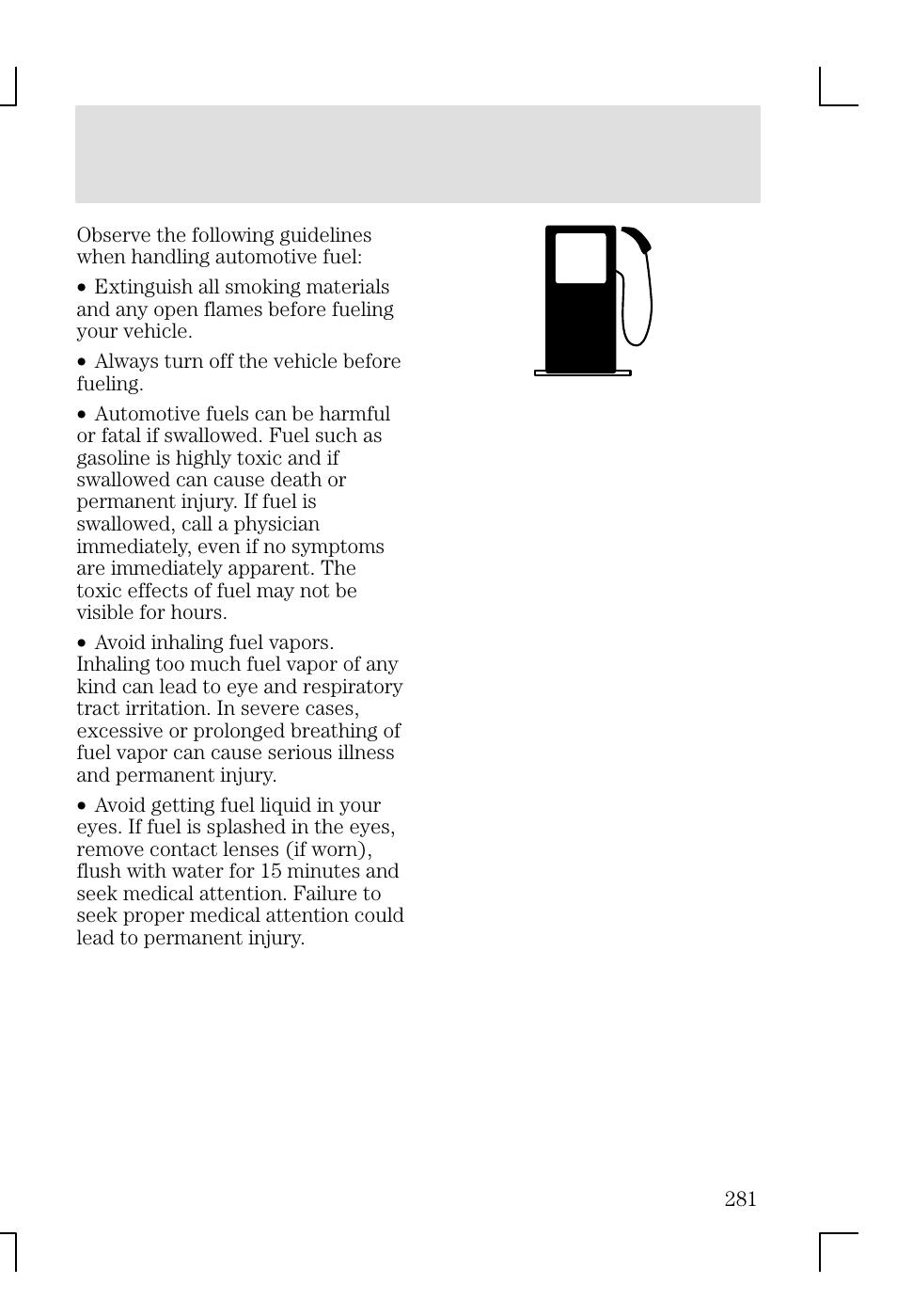 Maintenance and specifications | FORD 2002 Focus v.1 User Manual | Page 281 / 328