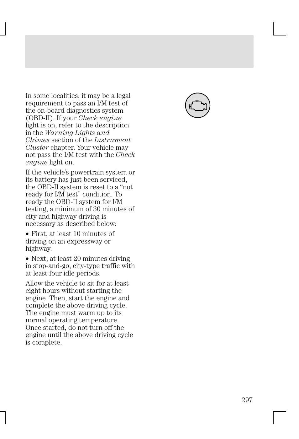 Maintenance and specifications | FORD 2002 Focus v.1 User Manual | Page 297 / 328