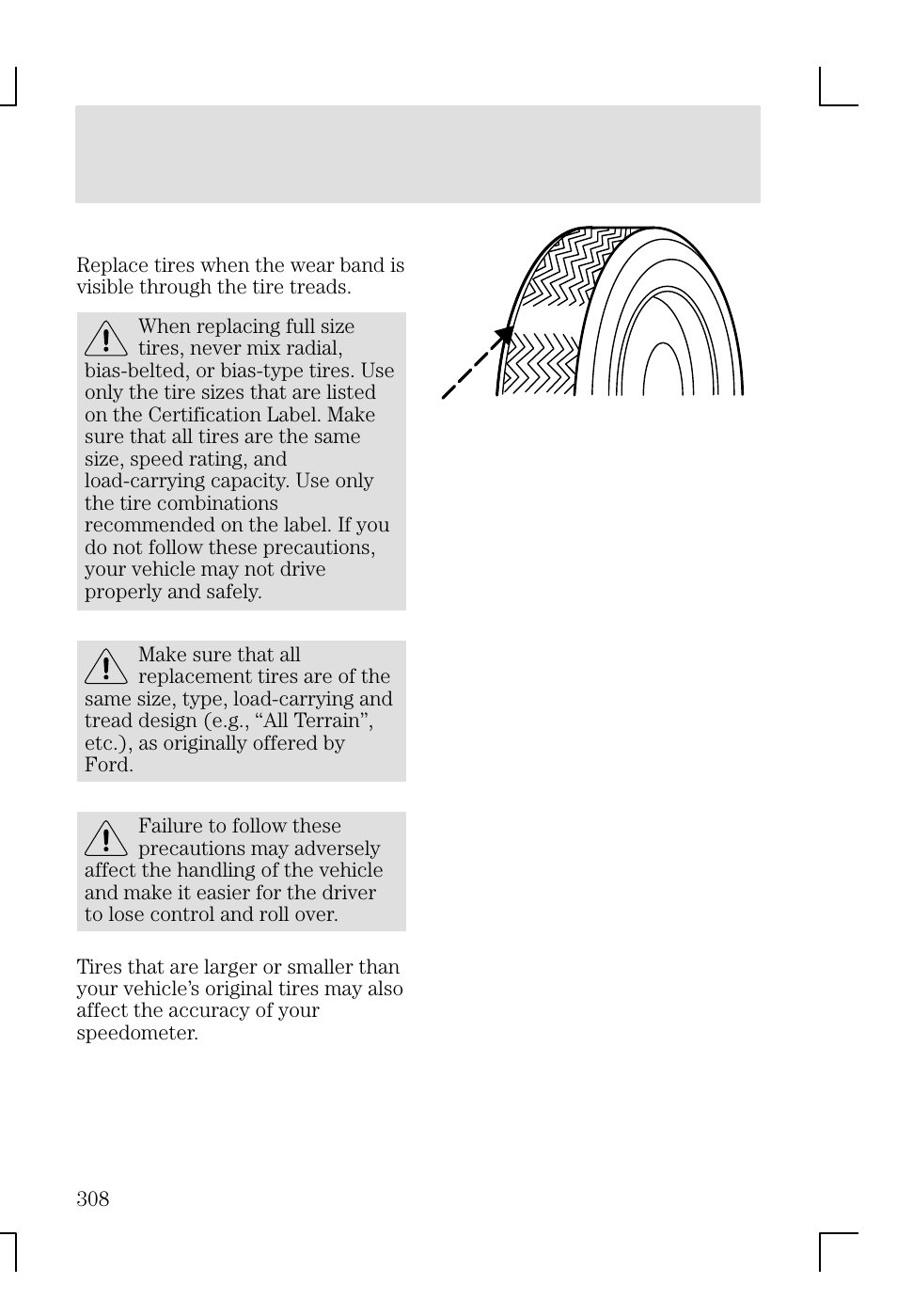 Maintenance and specifications | FORD 2002 Focus v.1 User Manual | Page 308 / 328