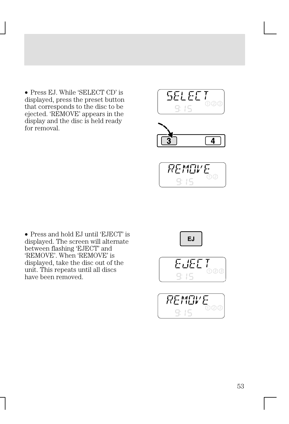 Entertainment systems | FORD 2002 Focus v.1 User Manual | Page 53 / 328