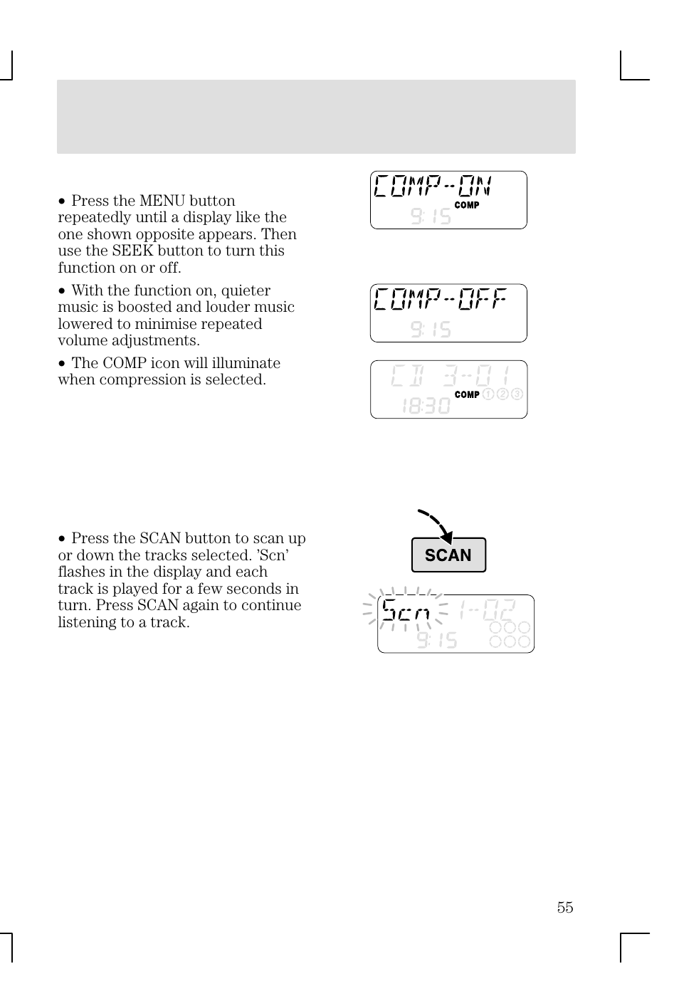 Entertainment systems | FORD 2002 Focus v.1 User Manual | Page 55 / 328