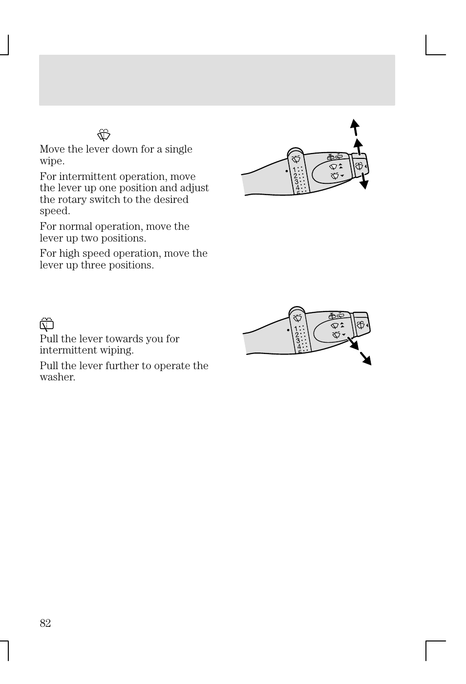 Driver controls | FORD 2002 Focus v.1 User Manual | Page 82 / 328