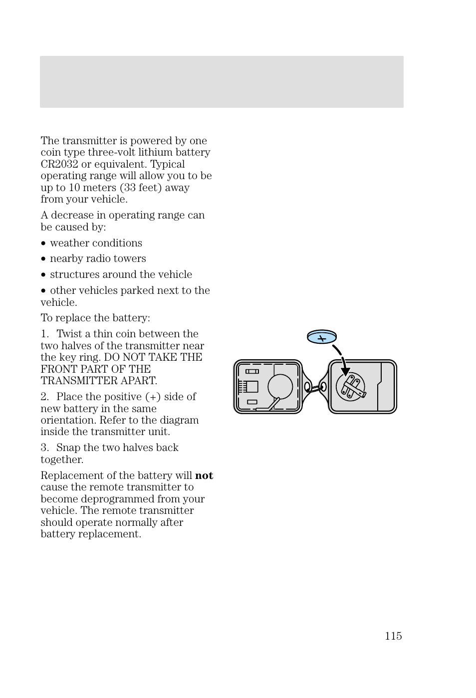 Locks and security | FORD 2002 Focus v.2 User Manual | Page 115 / 336