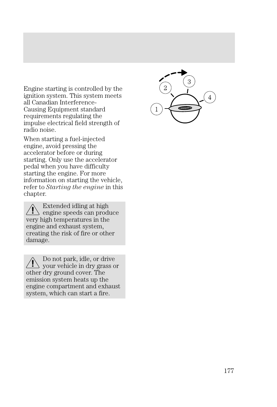 Driving | FORD 2002 Focus v.2 User Manual | Page 177 / 336