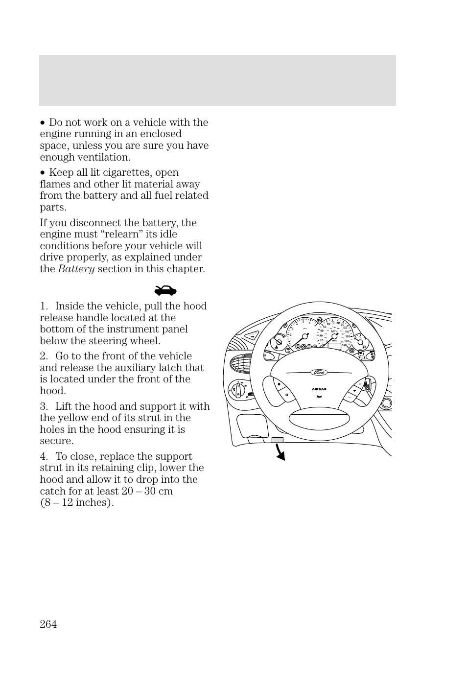 Maintenance and specifications | FORD 2002 Focus v.2 User Manual | Page 264 / 336