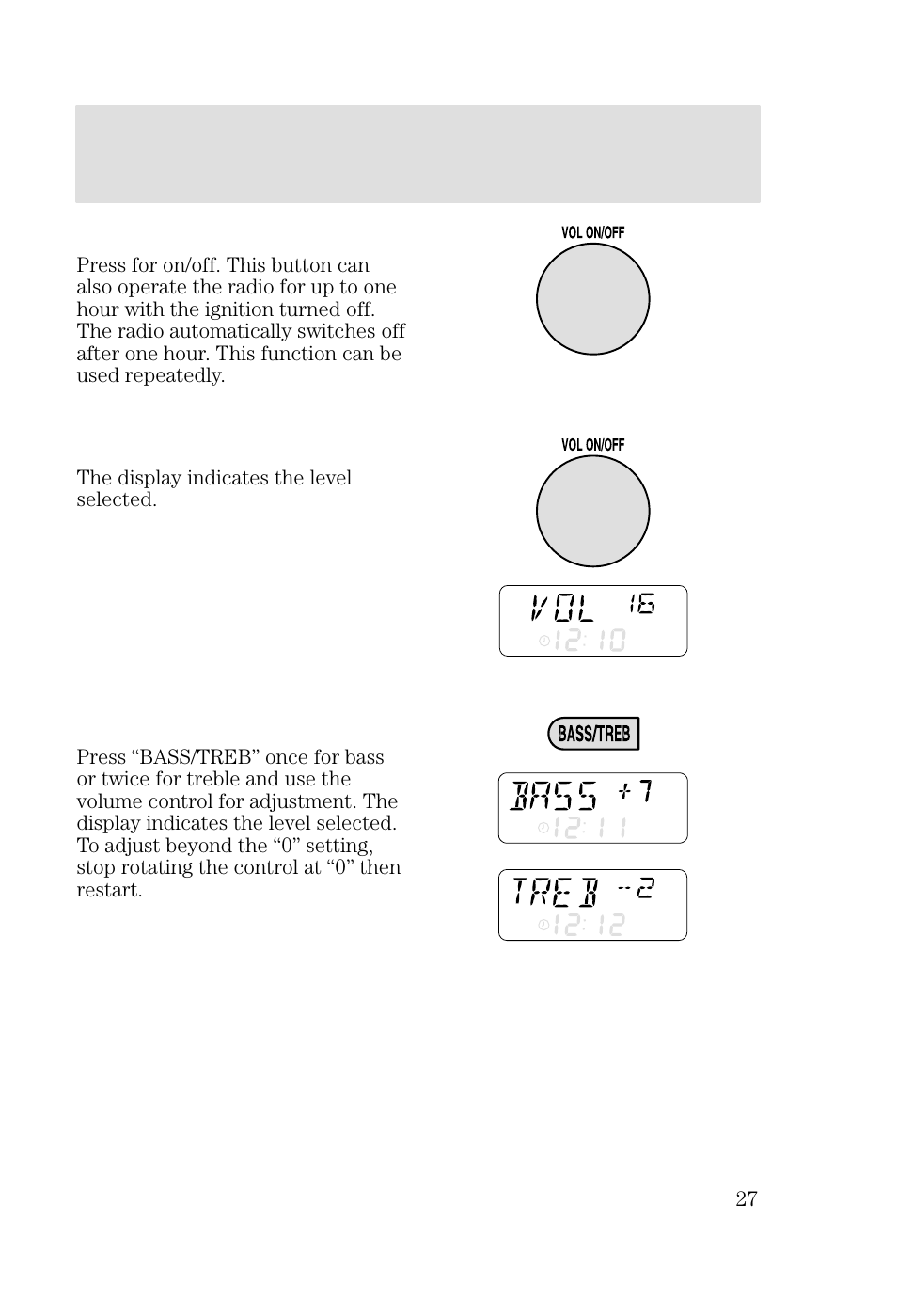 Entertainment systems | FORD 2002 Focus v.2 User Manual | Page 27 / 336