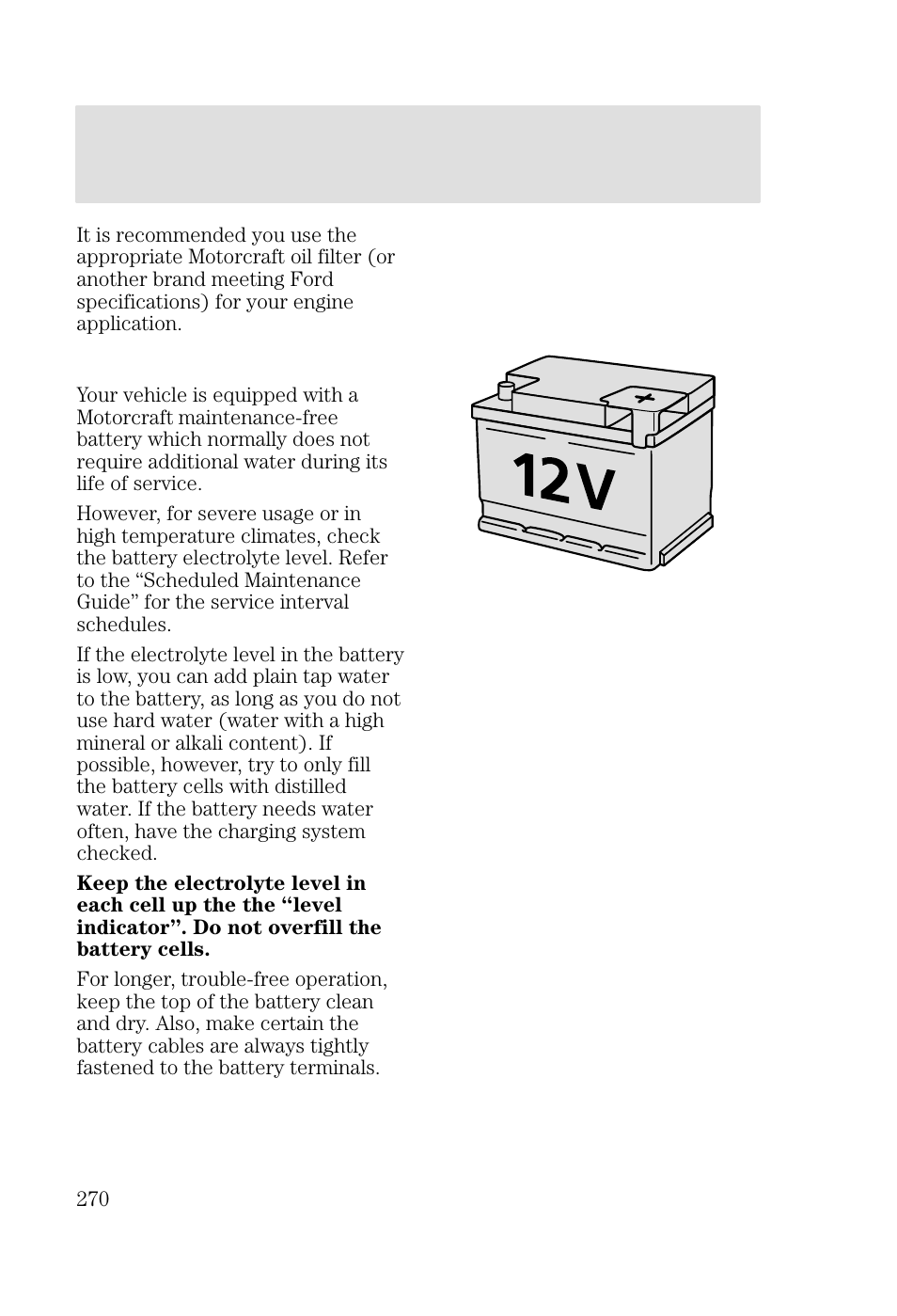 Maintenance and specifications | FORD 2002 Focus v.2 User Manual | Page 270 / 336