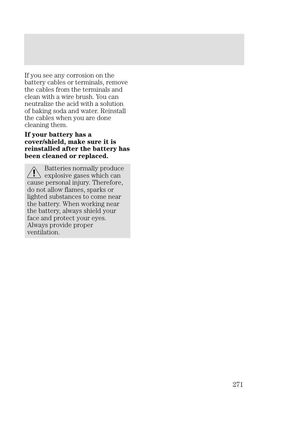 Maintenance and specifications | FORD 2002 Focus v.2 User Manual | Page 271 / 336