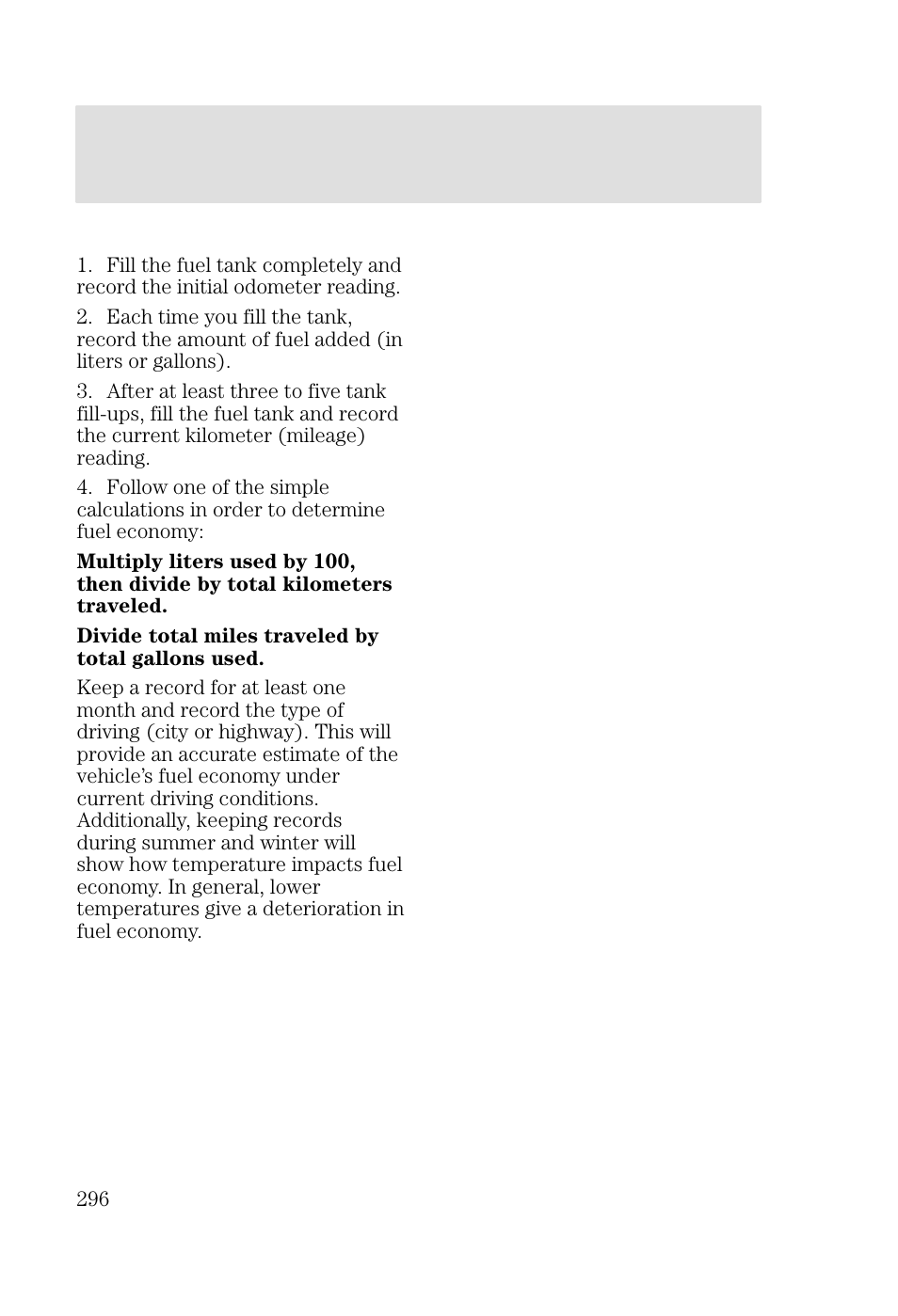 Maintenance and specifications | FORD 2002 Focus v.2 User Manual | Page 296 / 336