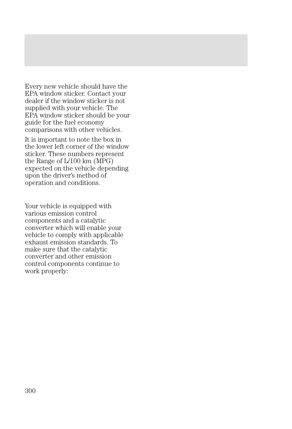 Maintenance and specifications | FORD 2002 Focus v.2 User Manual | Page 300 / 336