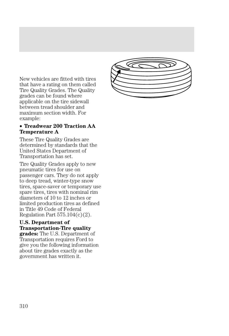 Maintenance and specifications | FORD 2002 Focus v.2 User Manual | Page 310 / 336