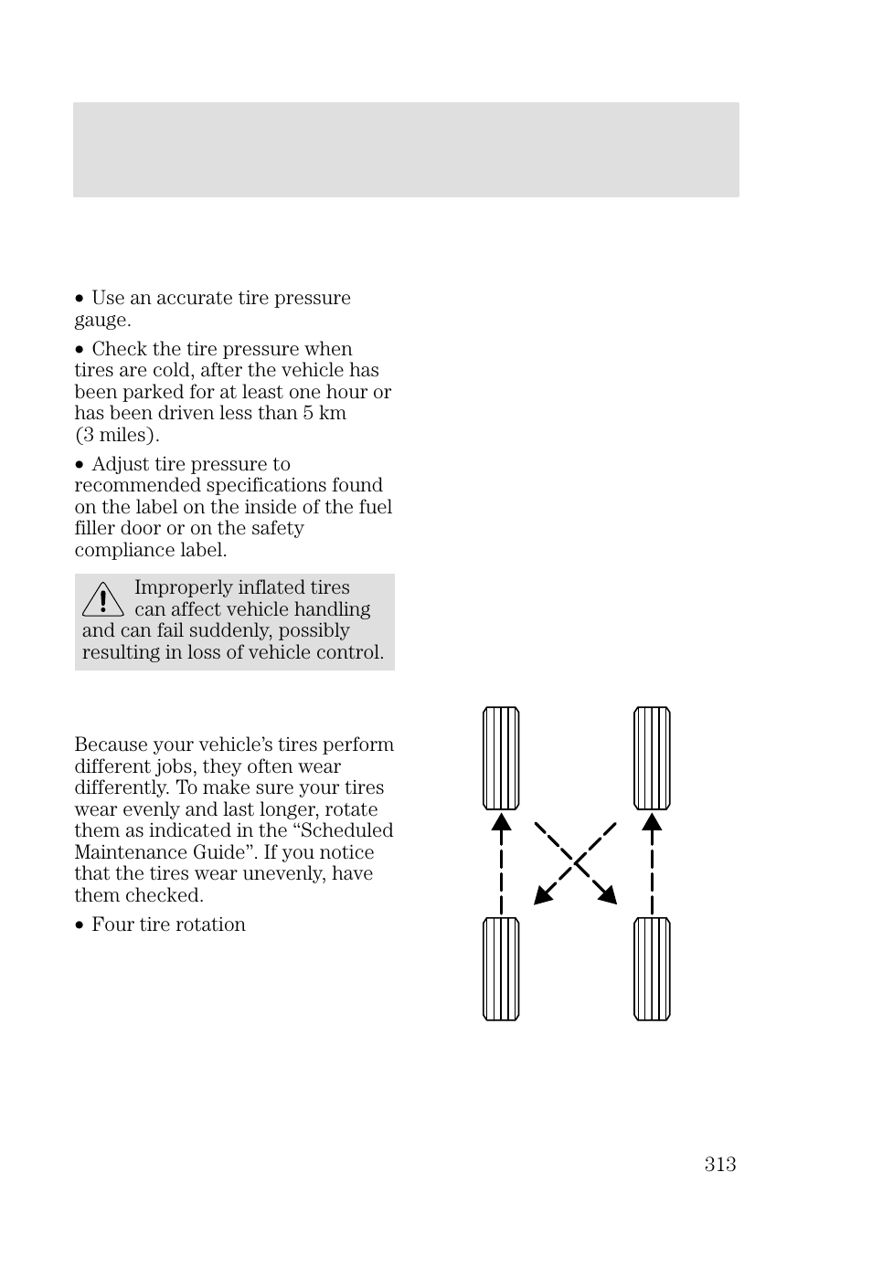 Maintenance and specifications | FORD 2002 Focus v.2 User Manual | Page 313 / 336