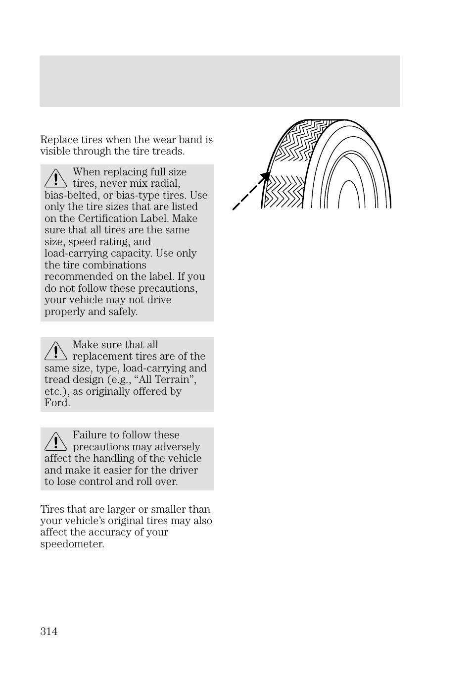 Maintenance and specifications | FORD 2002 Focus v.2 User Manual | Page 314 / 336