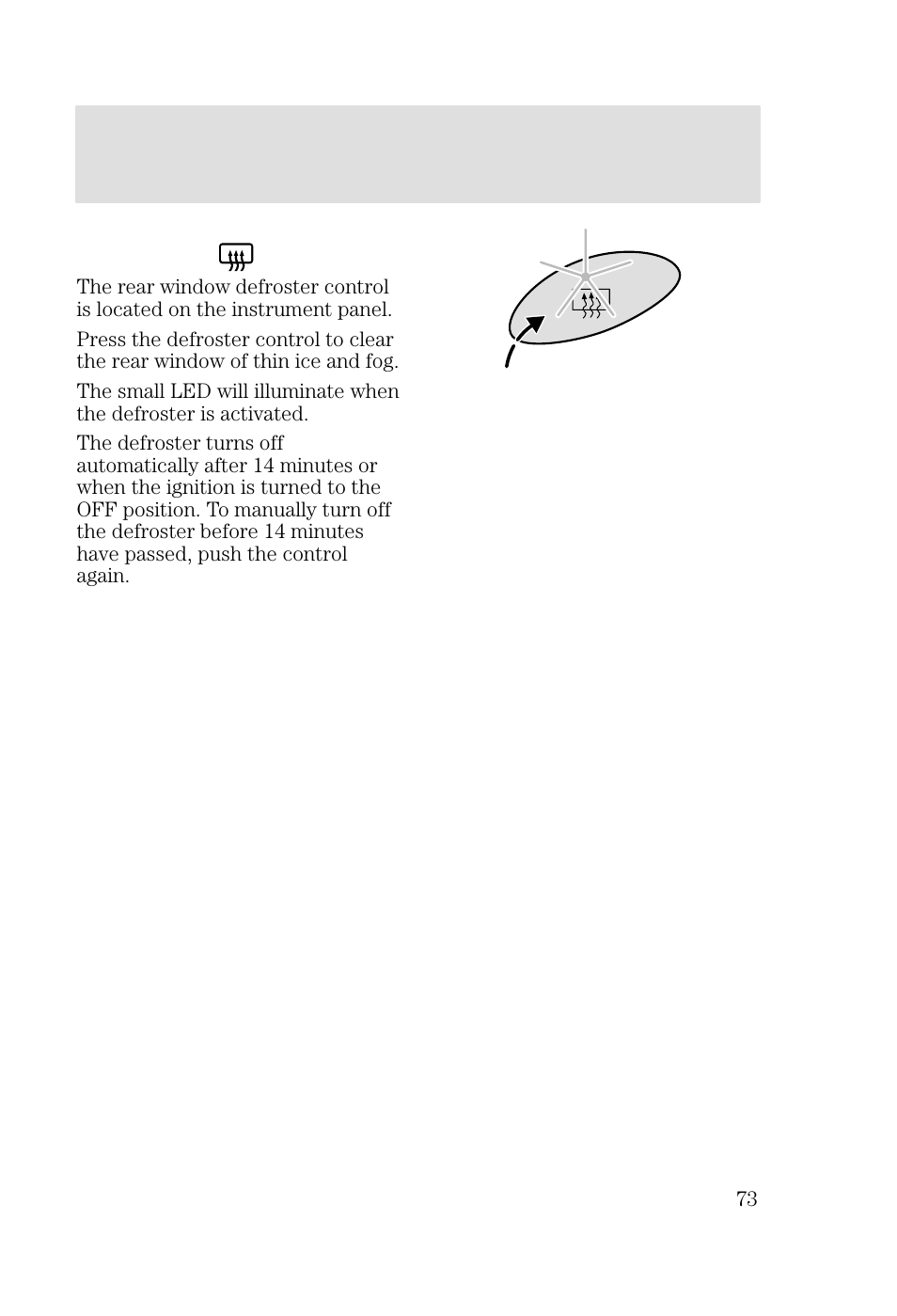 Climate controls | FORD 2002 Focus v.2 User Manual | Page 73 / 336