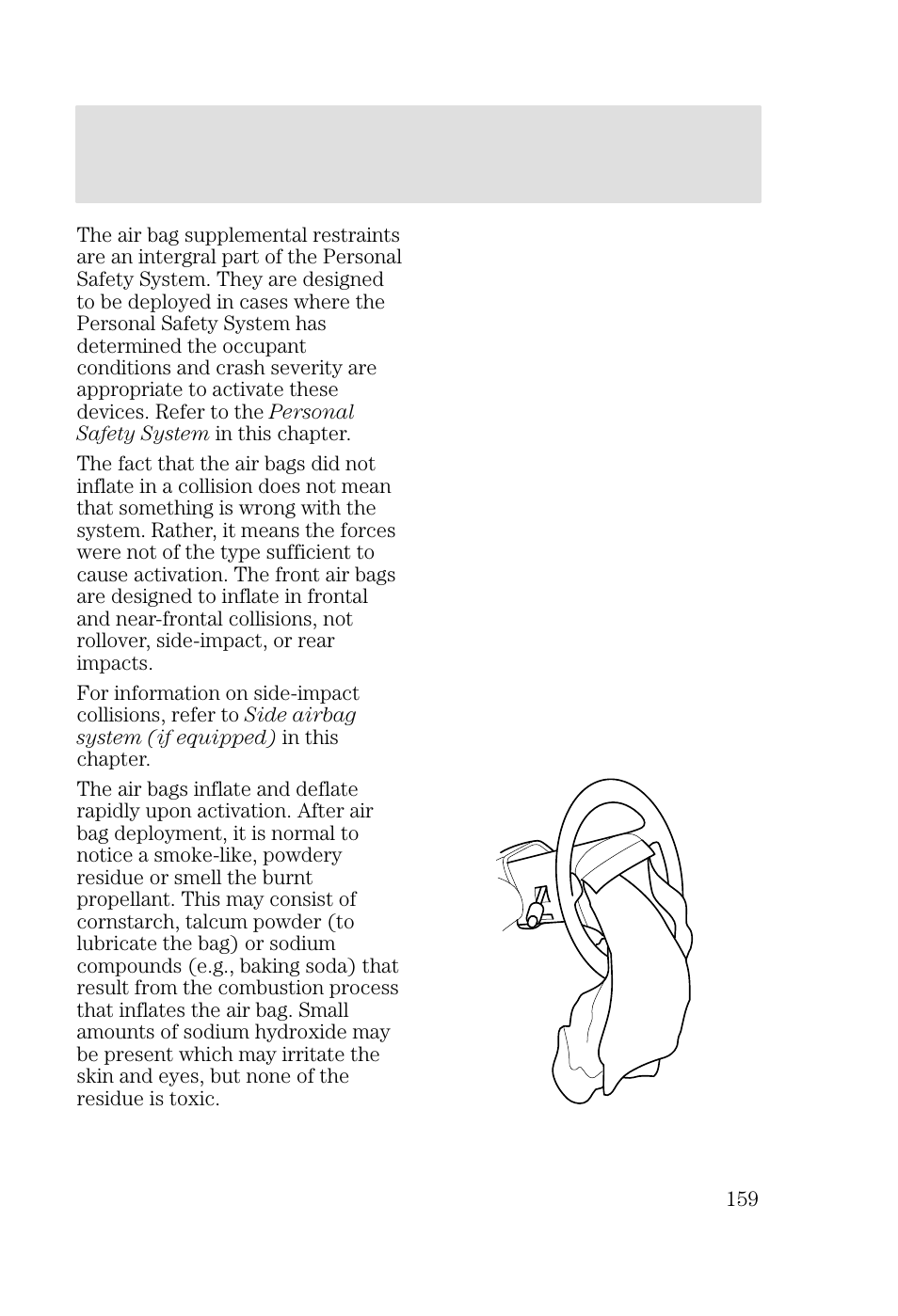 Seating and safety restraints | FORD 2002 Focus v.3 User Manual | Page 159 / 336