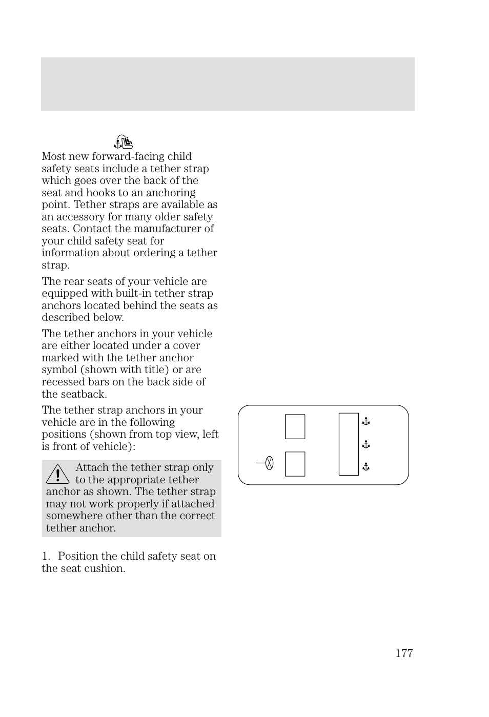 Seating and safety restraints | FORD 2002 Focus v.3 User Manual | Page 177 / 336