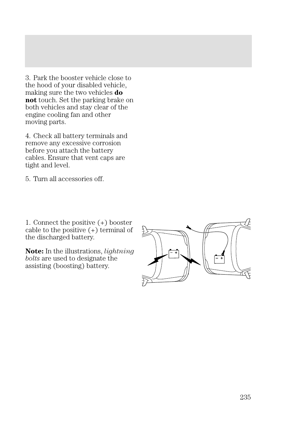 Roadside emergencies | FORD 2002 Focus v.3 User Manual | Page 235 / 336