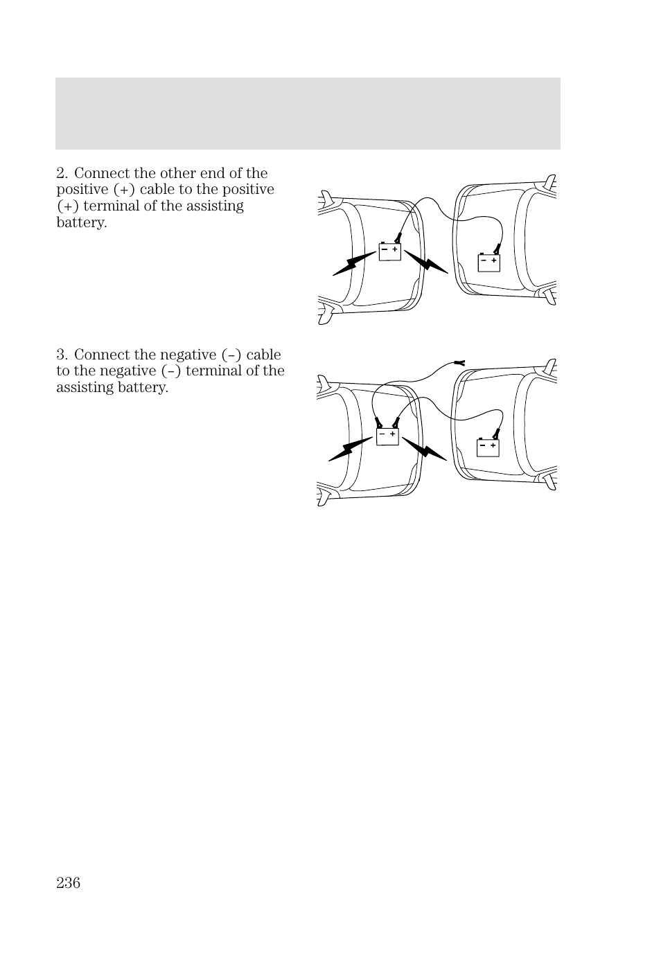 Roadside emergencies | FORD 2002 Focus v.3 User Manual | Page 236 / 336