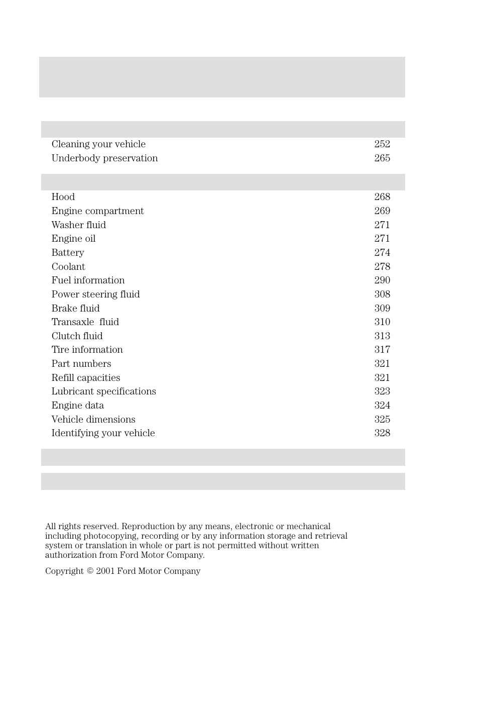 FORD 2002 Focus v.3 User Manual | Page 3 / 336