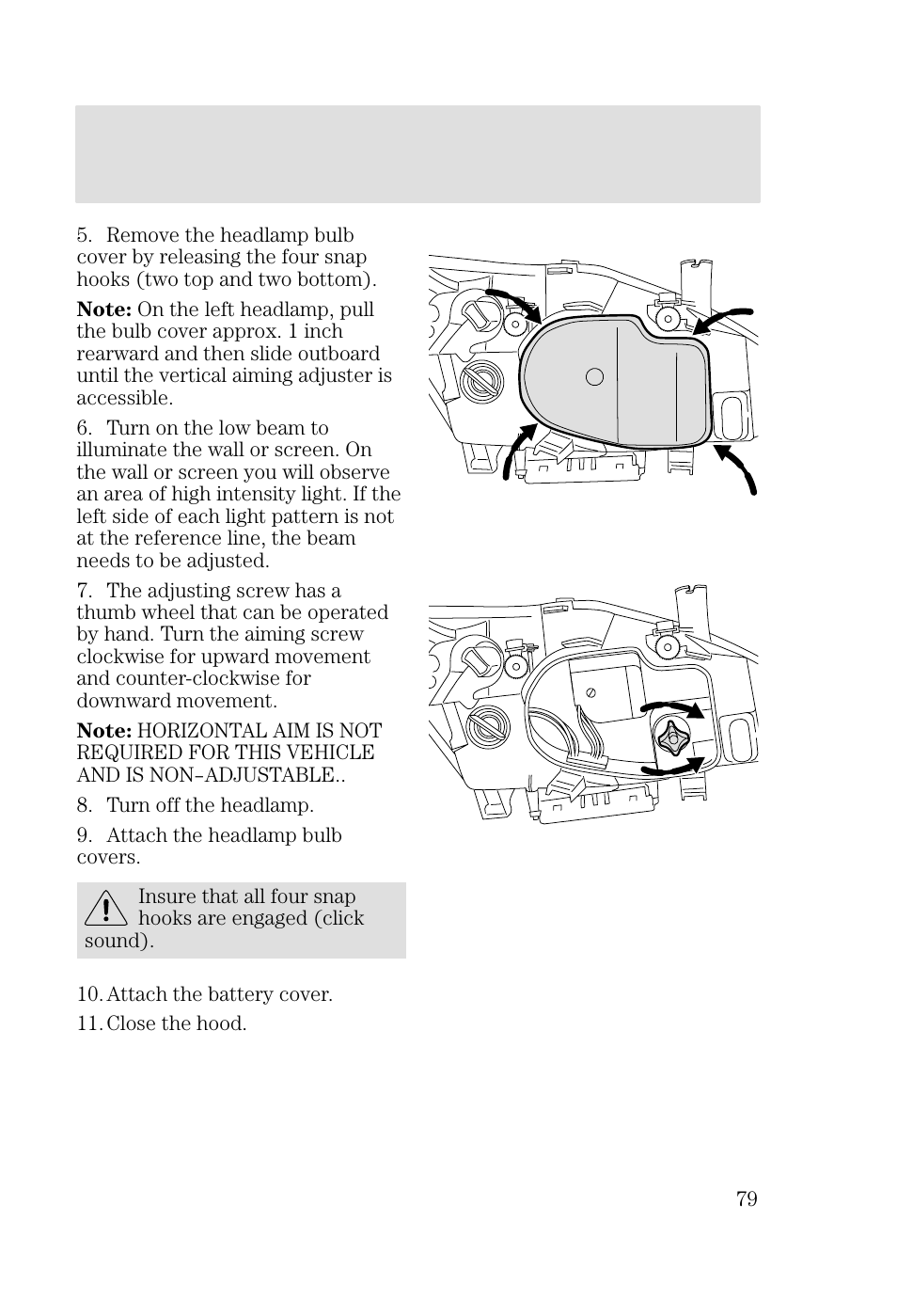 Lights | FORD 2002 Focus v.3 User Manual | Page 79 / 336